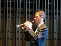 Trompetists Benjamiņš Aļļe. Foto: Silvija Kļaviņa-Barshney